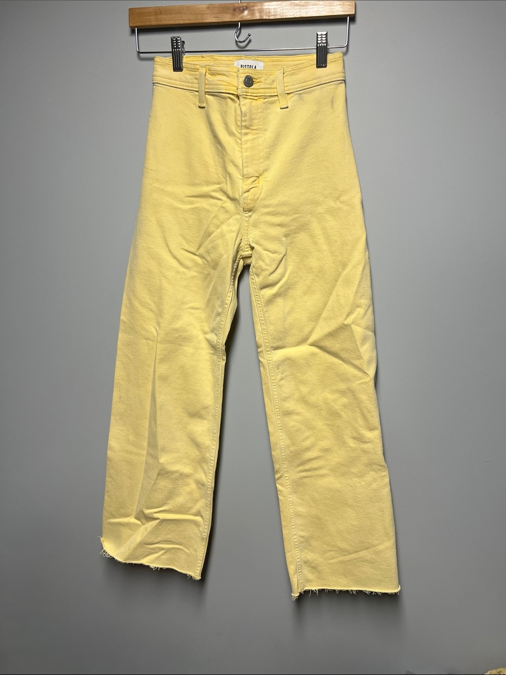 pistola Yellow Wide-Leg Jeans